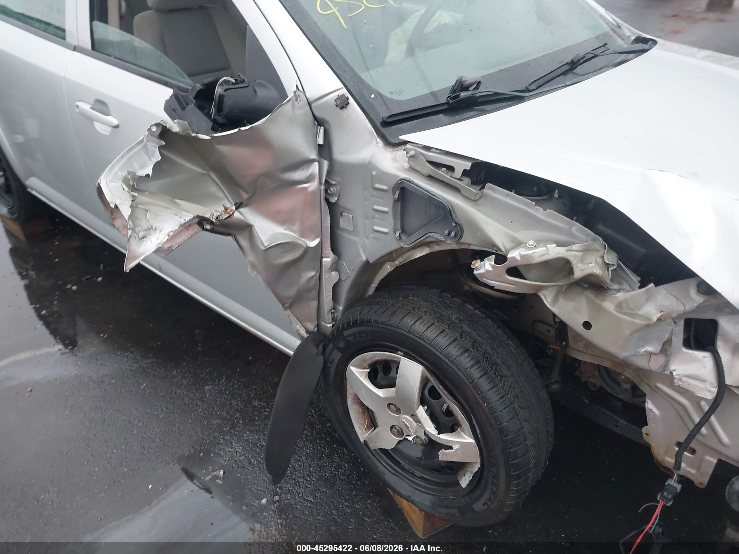 2007 Chevrolet Cobalt Ls Серебряный vin: 1G1AK55FX77128068