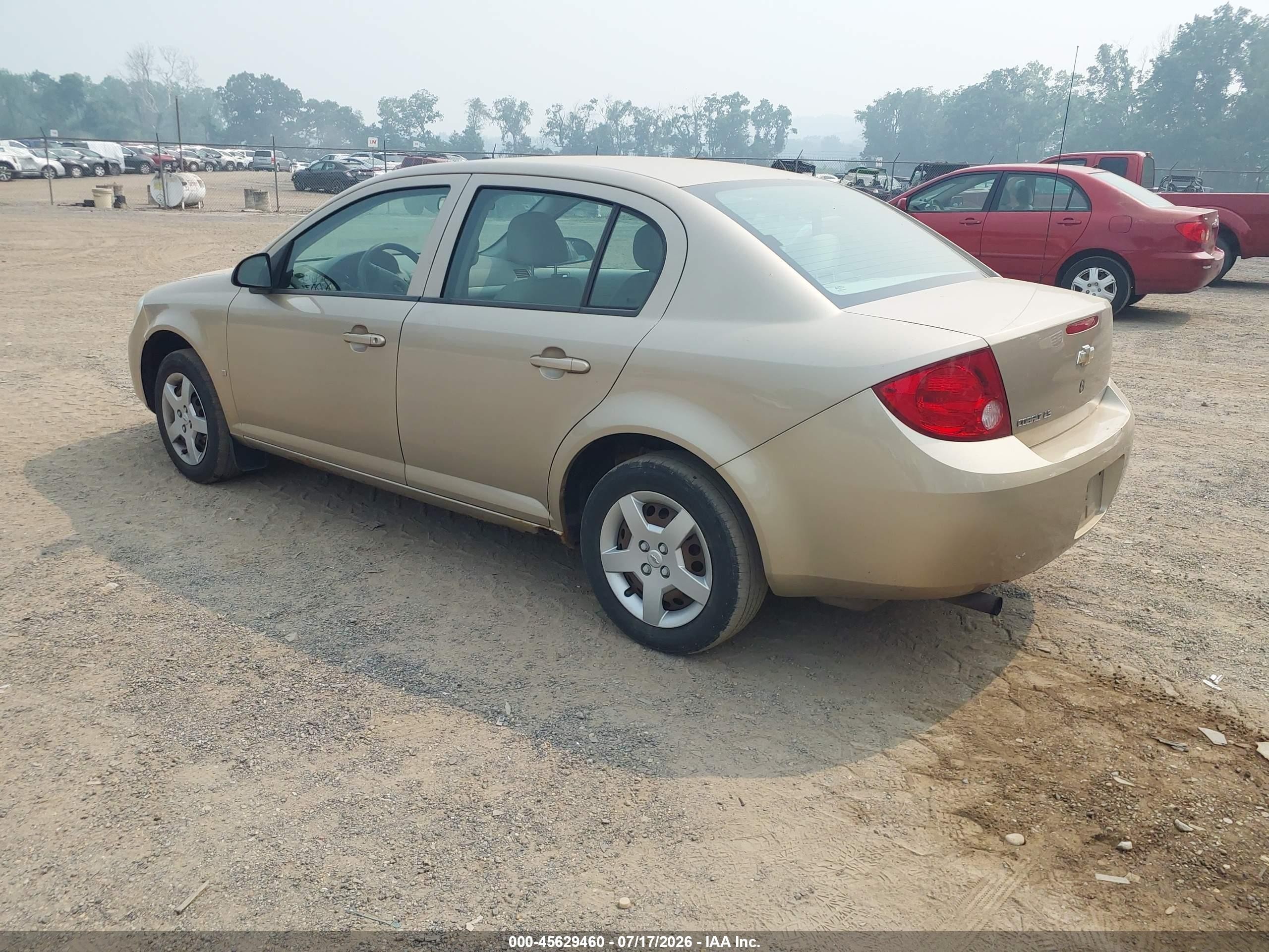 2007 Chevrolet Cobalt Ls Gold vin: 1G1AK55FX77201987
