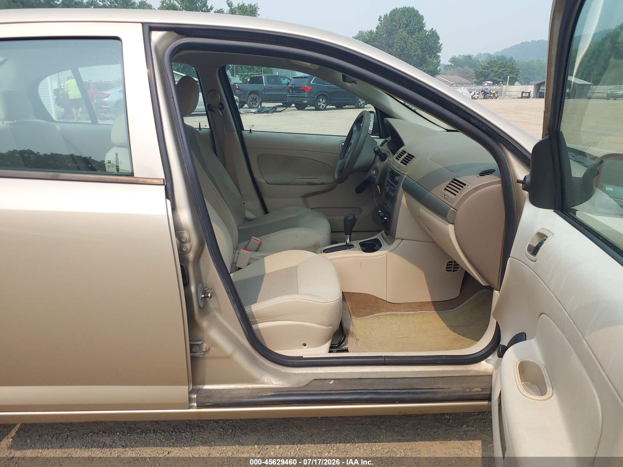 2007 Chevrolet Cobalt Ls Gold vin: 1G1AK55FX77201987