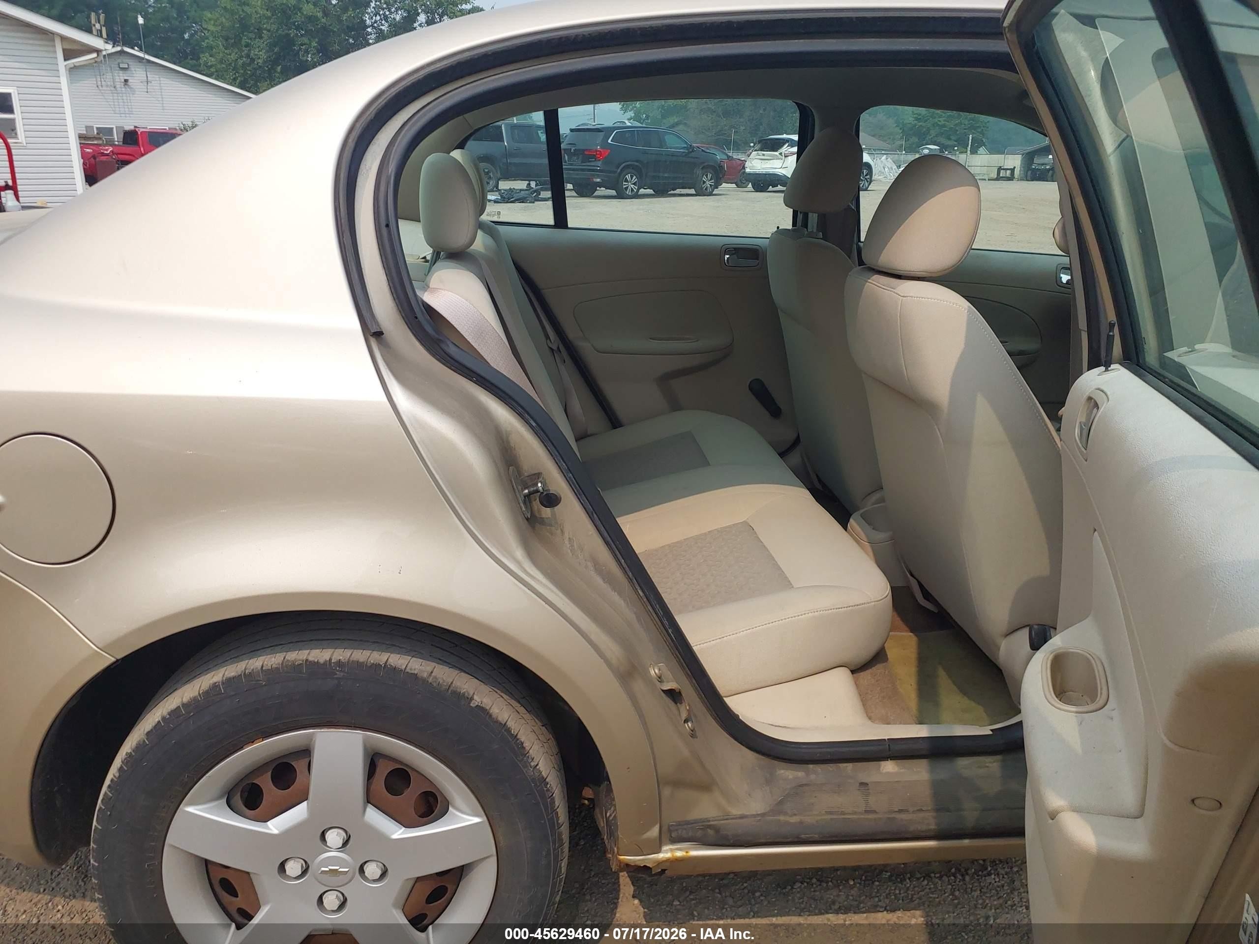 2007 Chevrolet Cobalt Ls Gold vin: 1G1AK55FX77201987