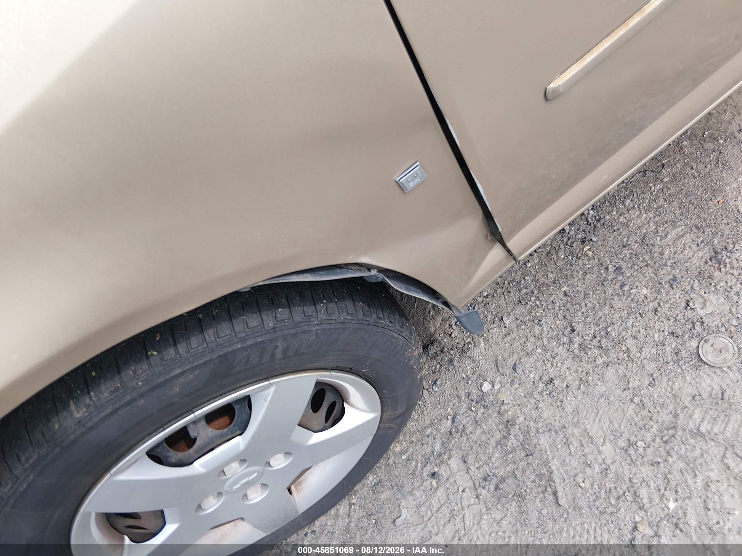 2007 Chevrolet Cobalt Ls Gold vin: 1G1AK55FX77361979