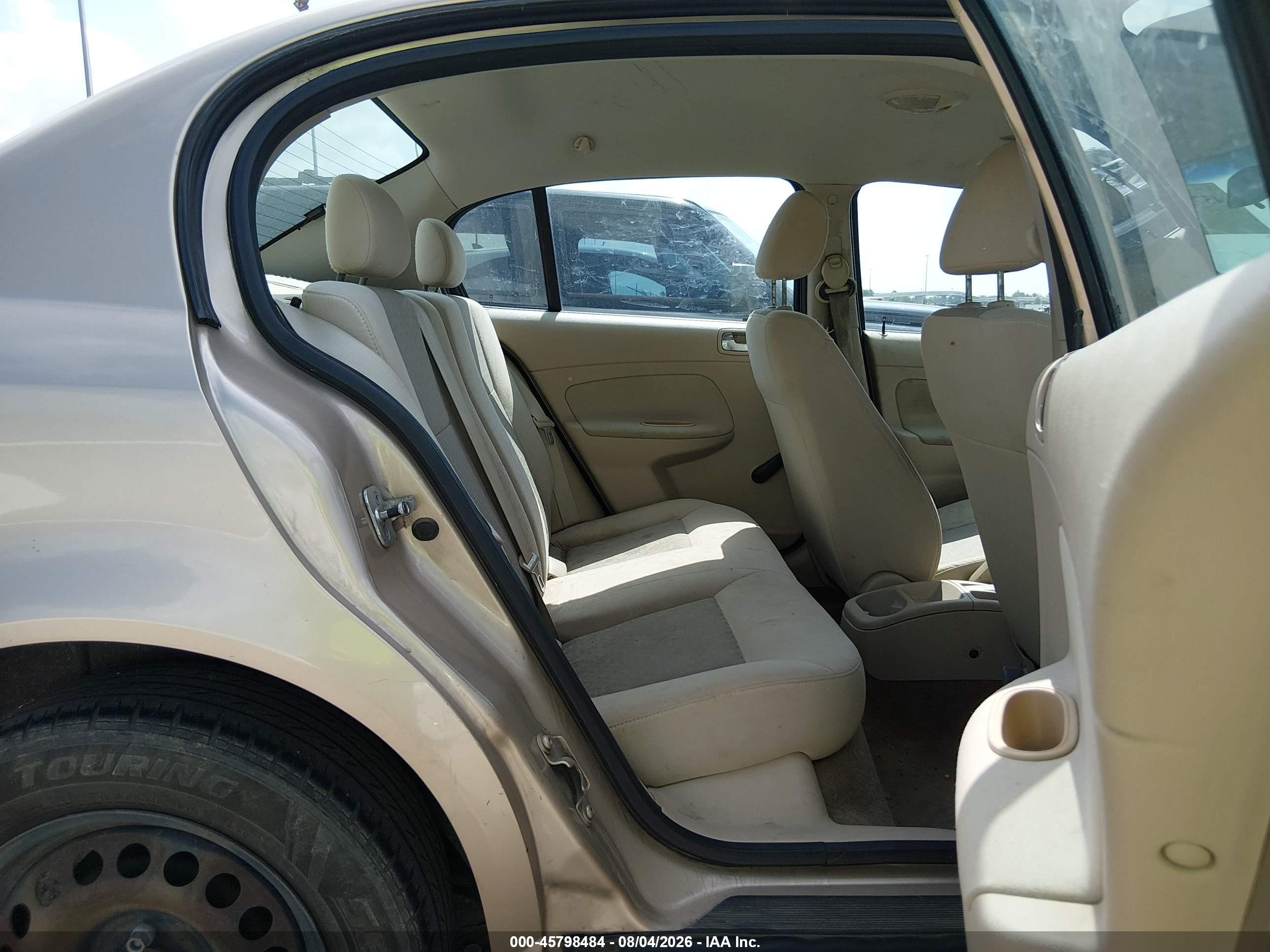 2007 Chevrolet Cobalt Ls Brown vin: 1G1AK55FX77395906