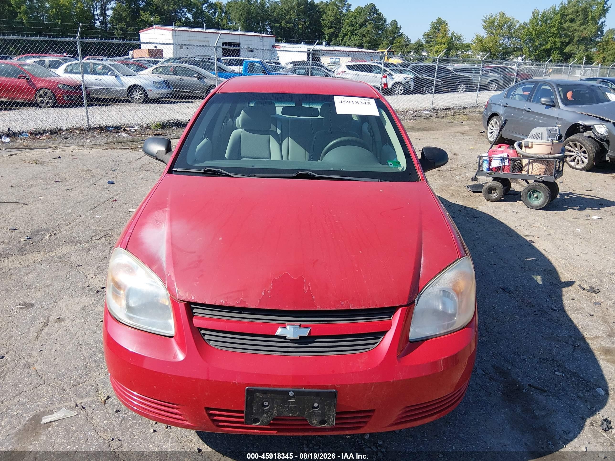 2006 Chevrolet Cobalt Ls Red vin: 1G1AK58F067857058