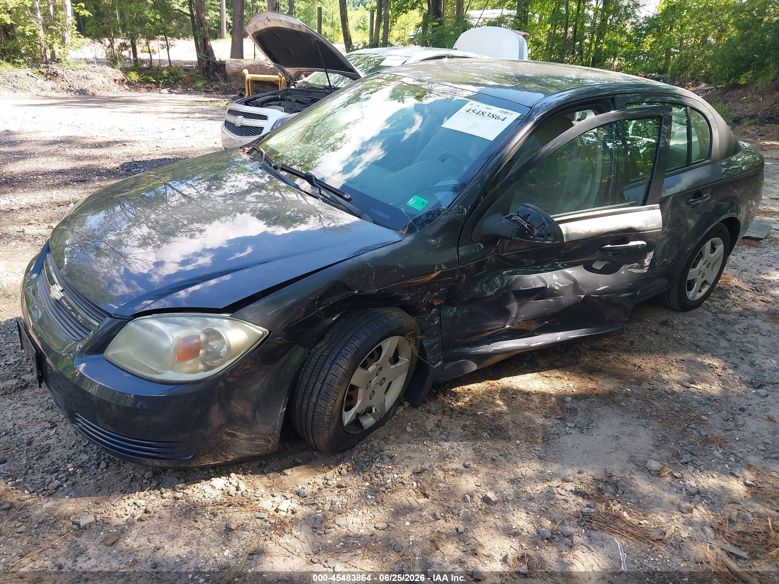 2008 Chevrolet Cobalt Ls Gray vin: 1G1AK58F287332151