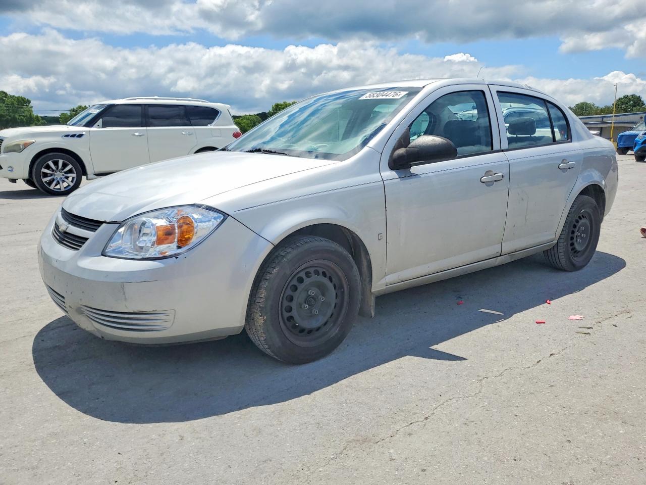 2008 Chevrolet Cobalt Ls Silver vin: 1G1AK58F487164352