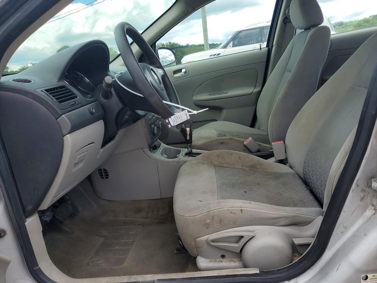 2008 Chevrolet Cobalt Ls Silver vin: 1G1AK58F487164352