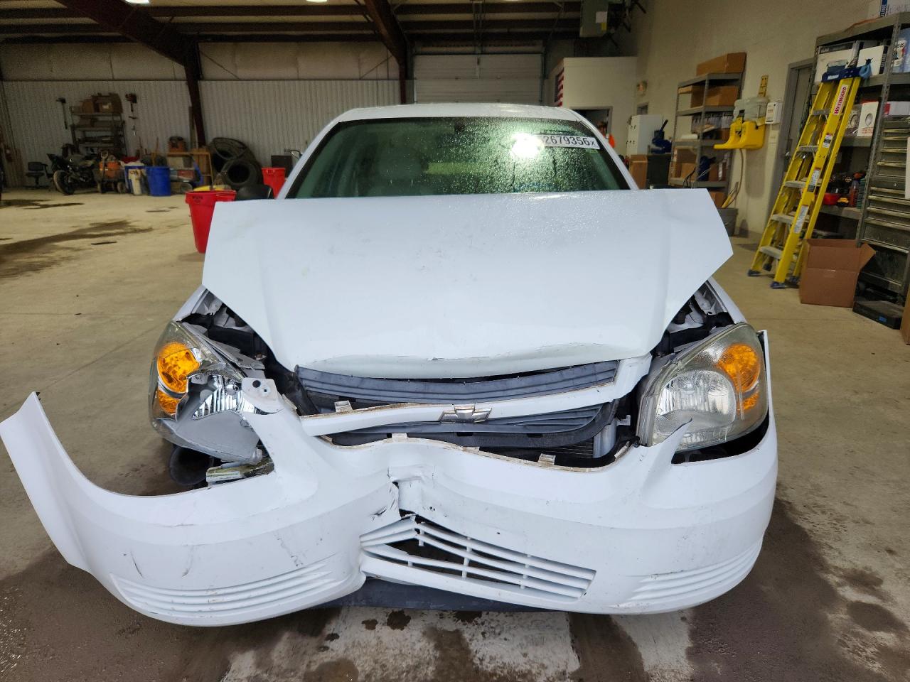 2007 Chevrolet Cobalt Ls Белый vin: 1G1AK58F577338525