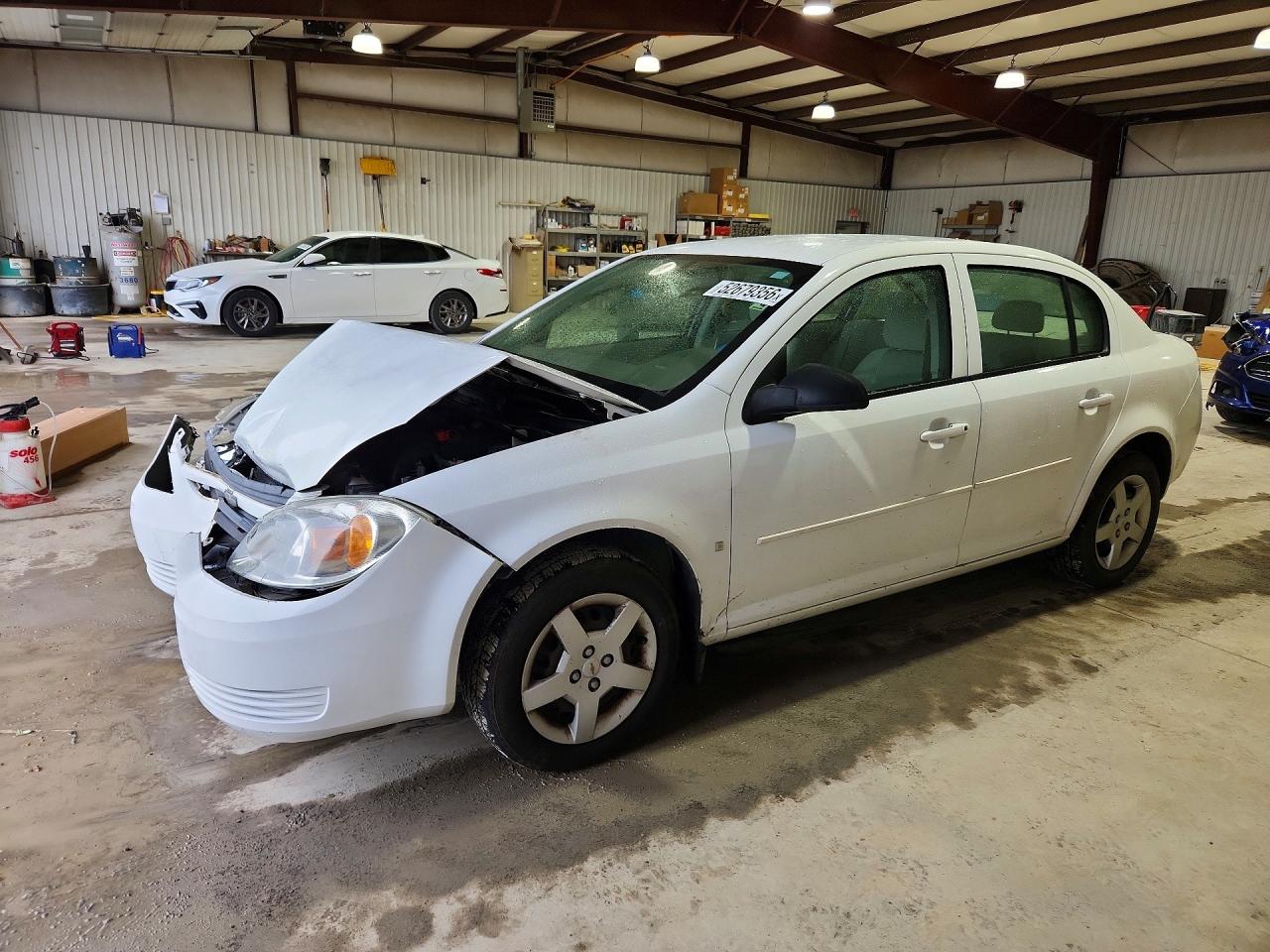 2007 Chevrolet Cobalt Ls Белый vin: 1G1AK58F577338525