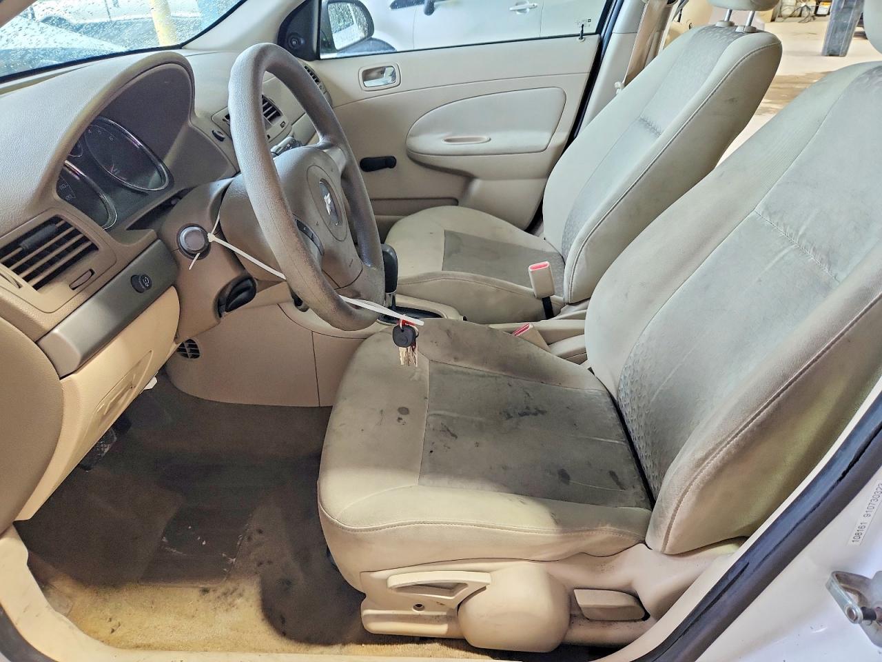 2007 Chevrolet Cobalt Ls Белый vin: 1G1AK58F577338525