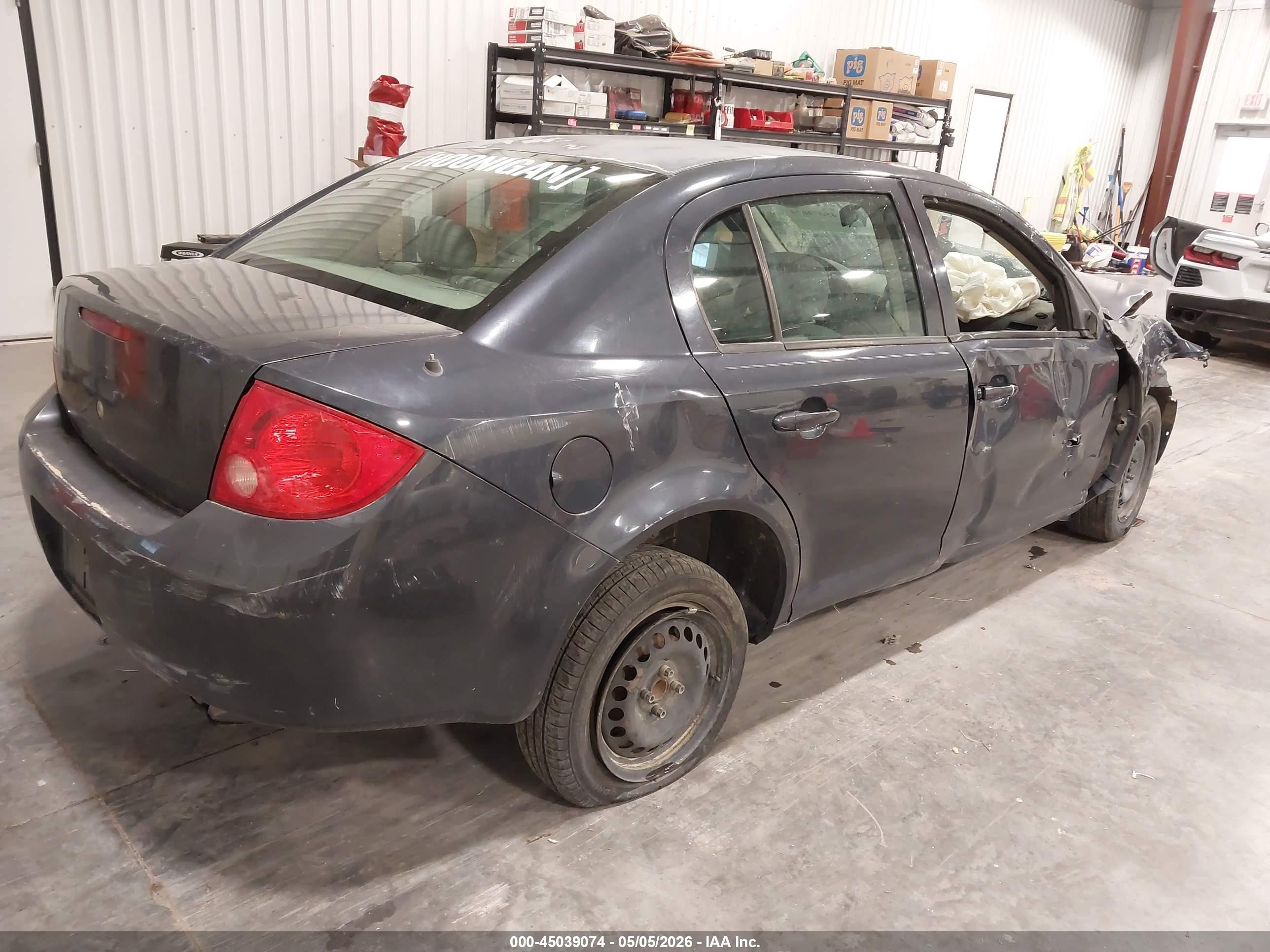 2008 Chevrolet Cobalt Ls Blue vin: 1G1AK58F587317661