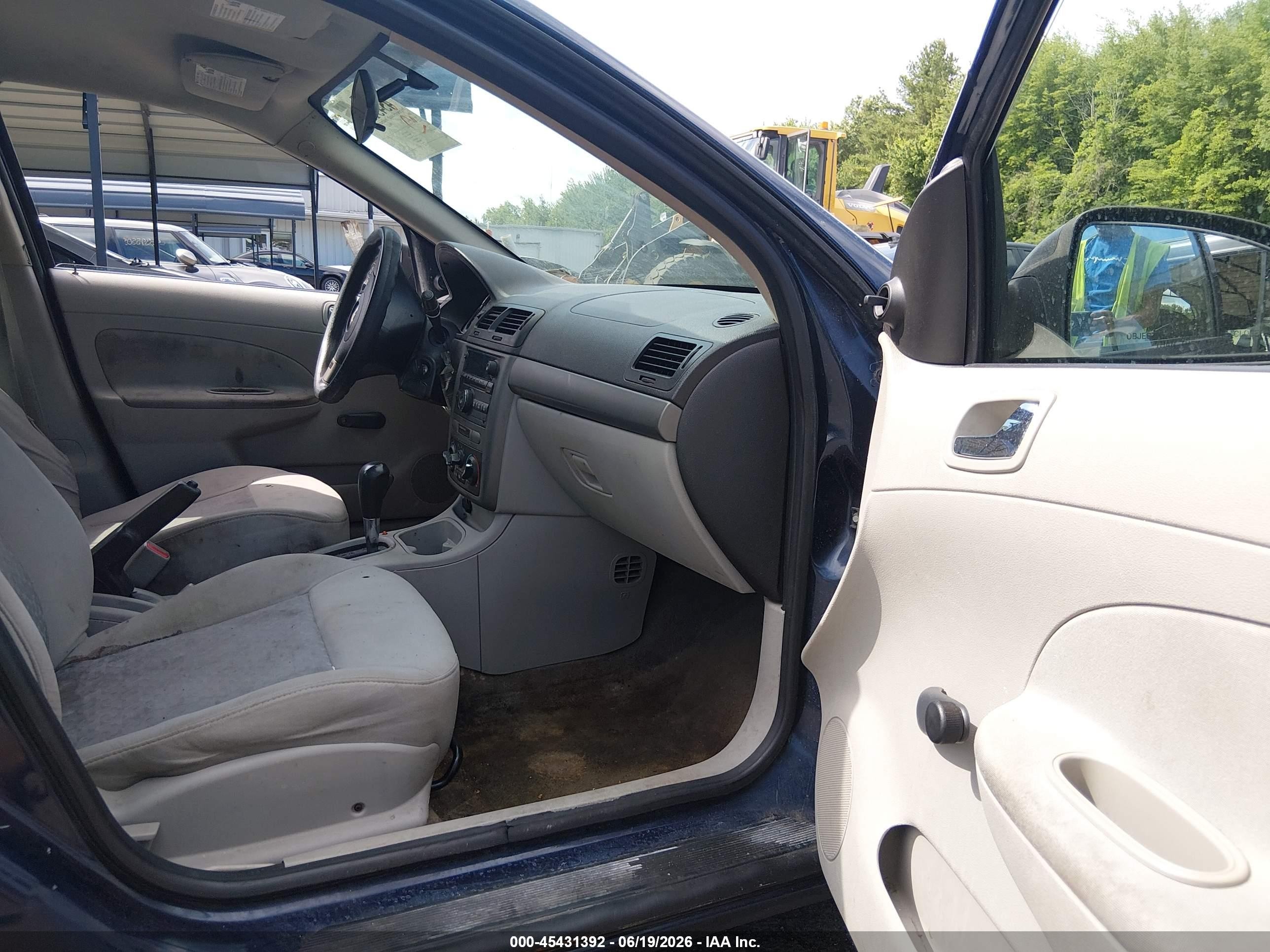 2008 Chevrolet Cobalt Ls Blue vin: 1G1AK58F687122913