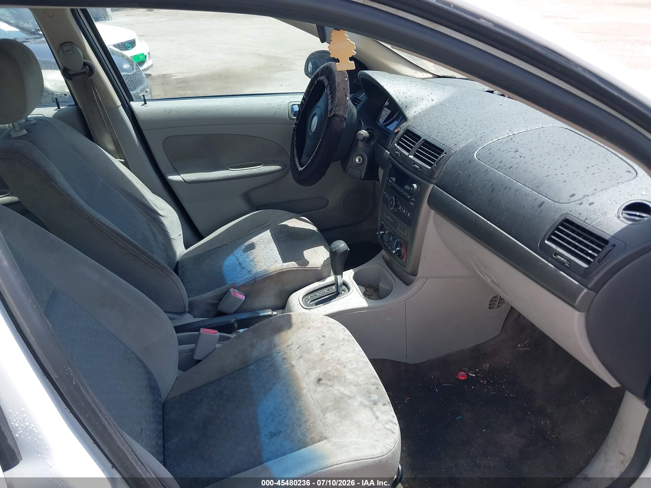 2008 Chevrolet Cobalt Ls Белый vin: 1G1AK58F787264171