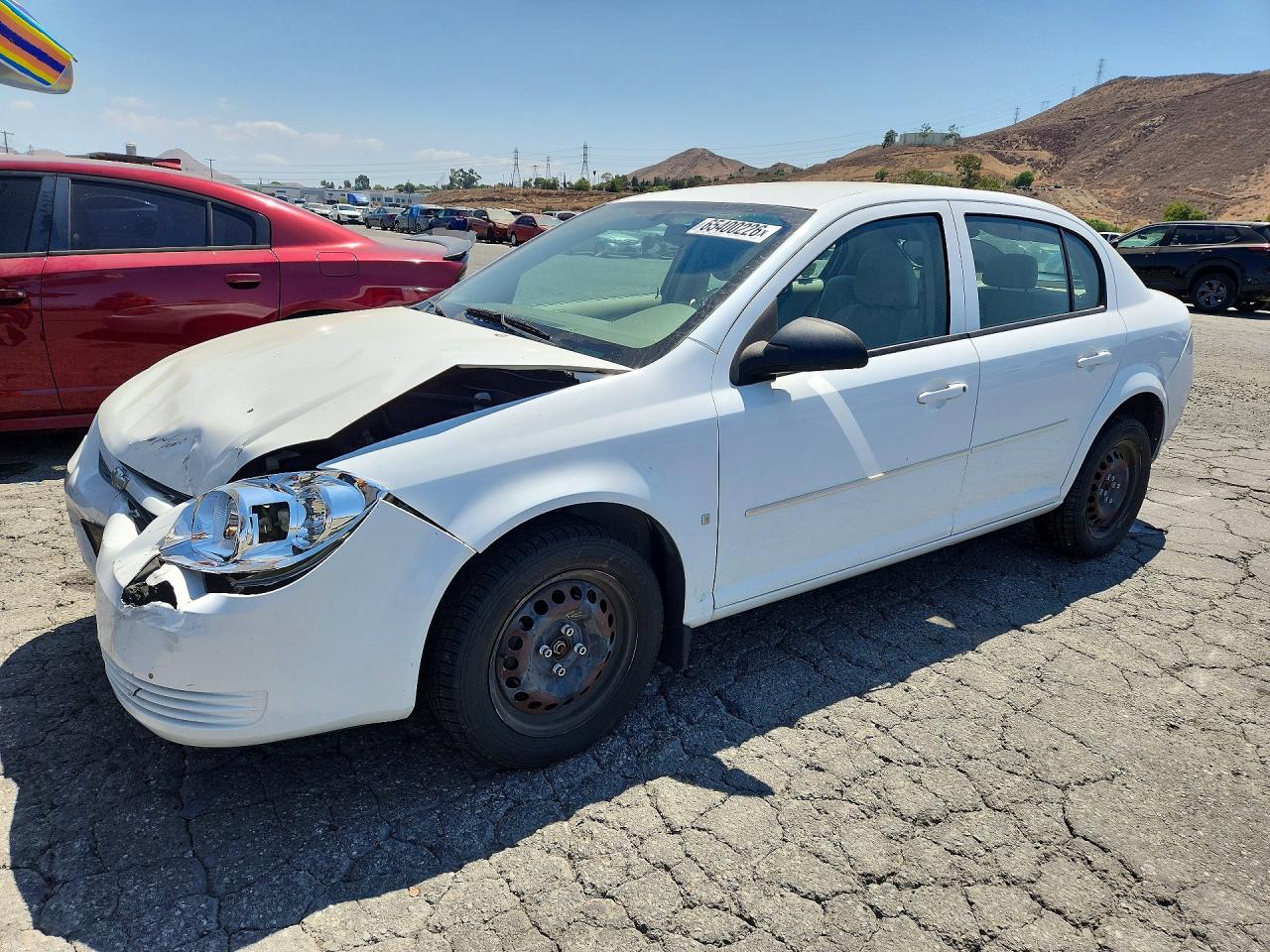 2007 Chevrolet Cobalt Ls White vin: 1G1AK58F877337448