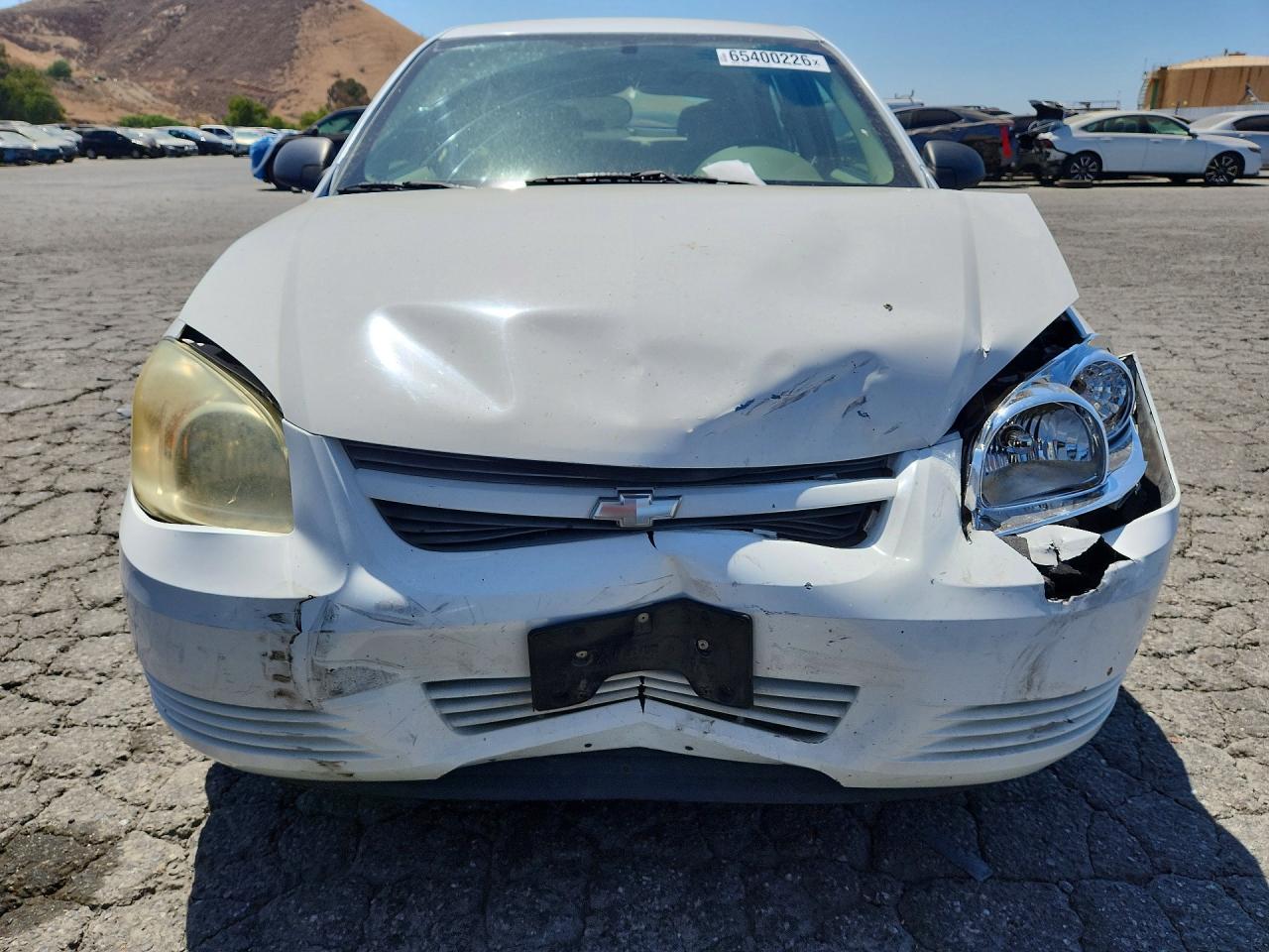 2007 Chevrolet Cobalt Ls White vin: 1G1AK58F877337448