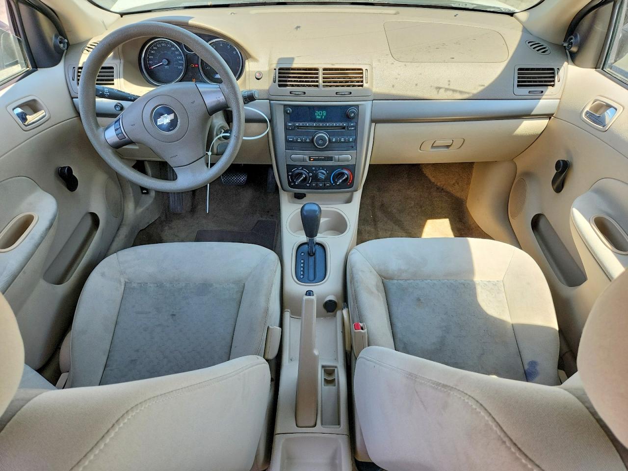 2007 Chevrolet Cobalt Ls White vin: 1G1AK58F877337448