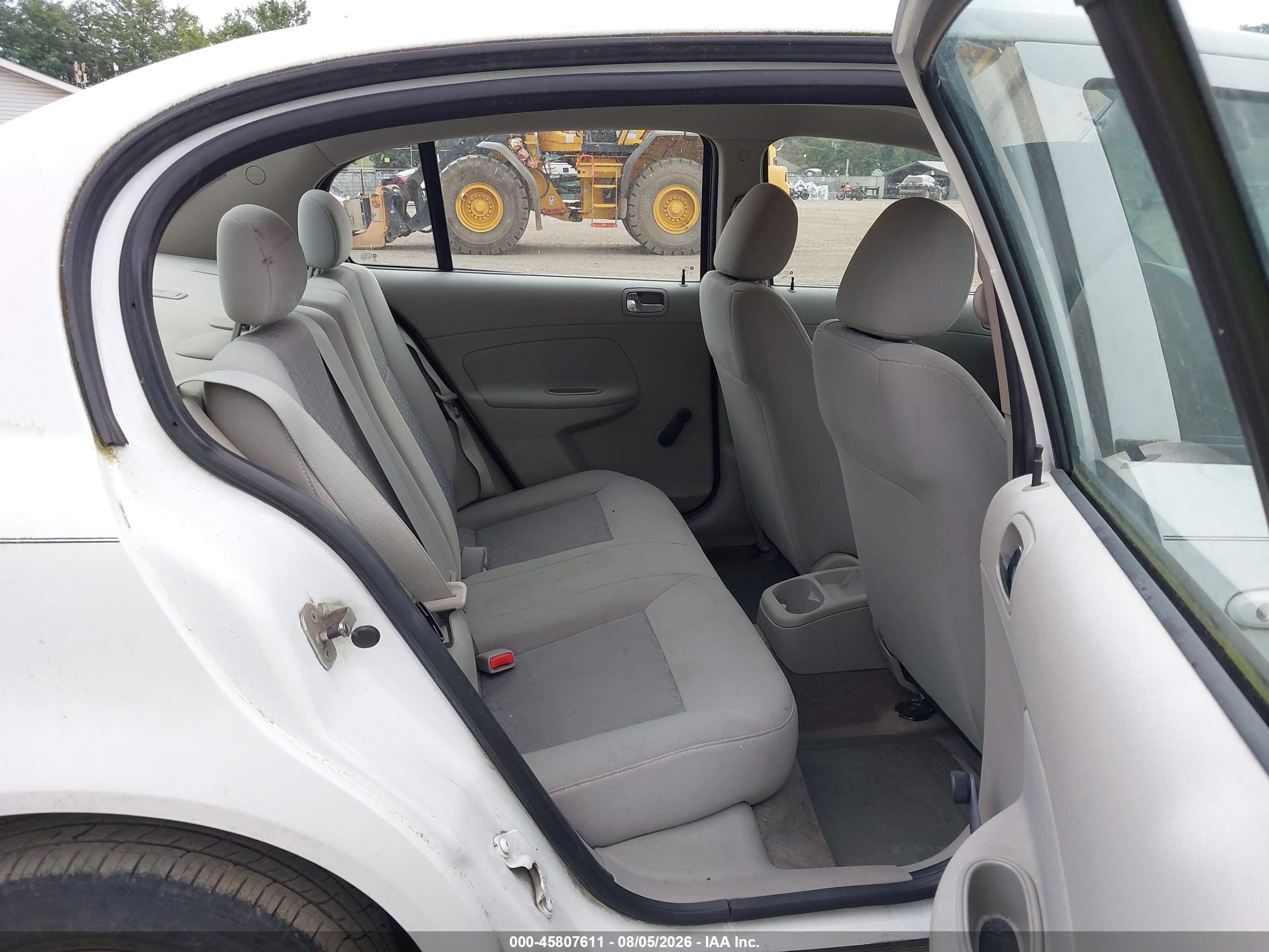 2008 Chevrolet Cobalt Ls White vin: 1G1AK58F887119267
