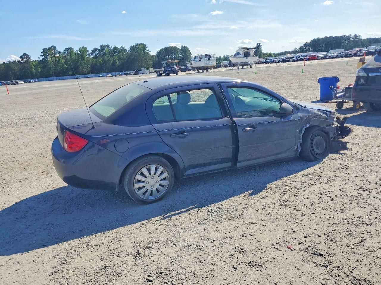 2008 Chevrolet Cobalt Ls Blue vin: 1G1AK58F887207798