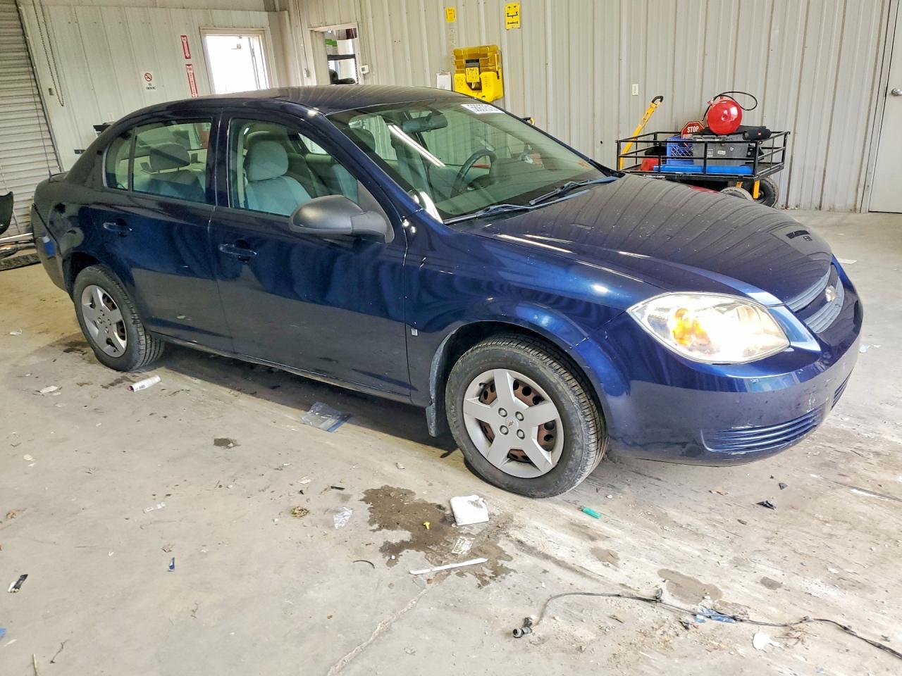 2008 Chevrolet Cobalt Ls Blue vin: 1G1AK58F987110593