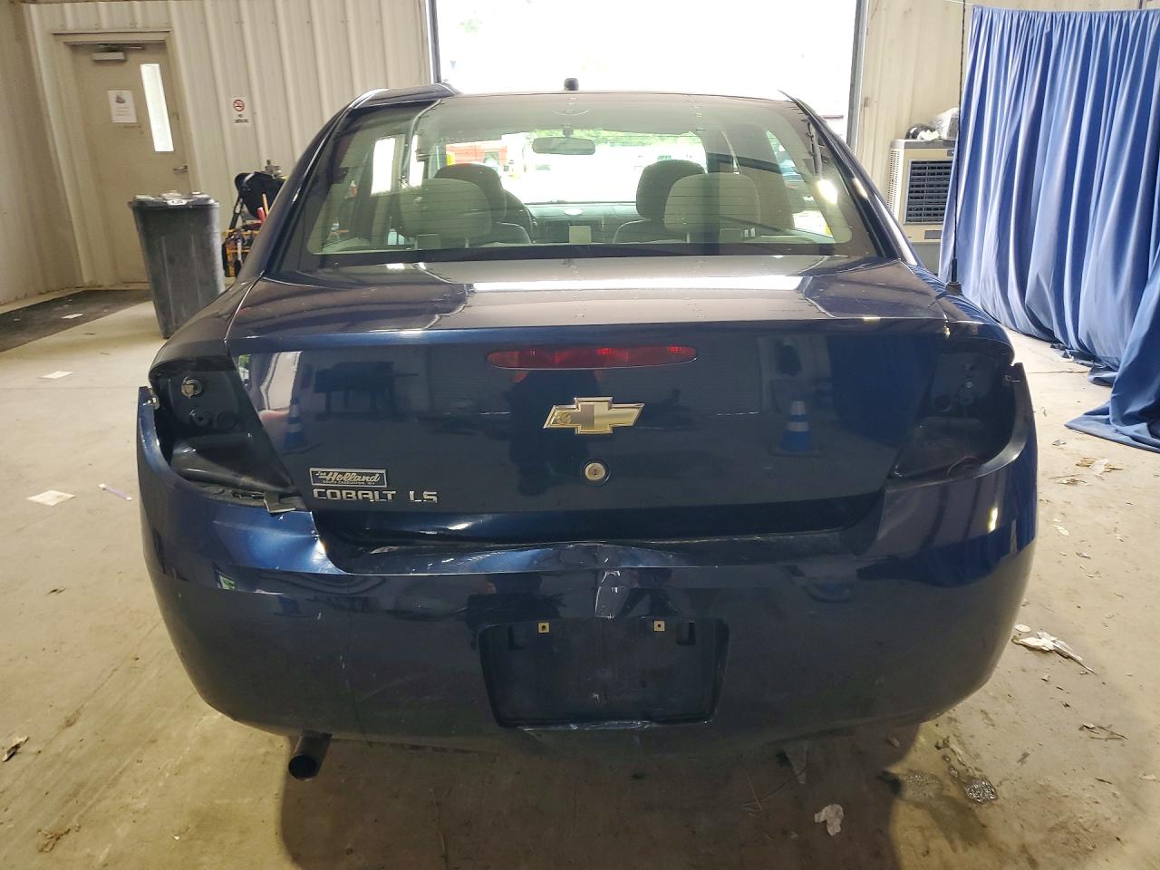 2008 Chevrolet Cobalt Ls Blue vin: 1G1AK58F987110593