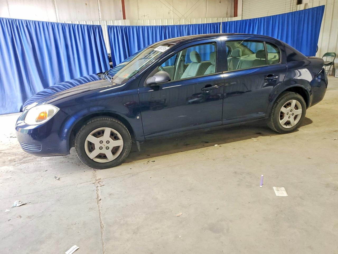 2008 Chevrolet Cobalt Ls Blue vin: 1G1AK58F987110593