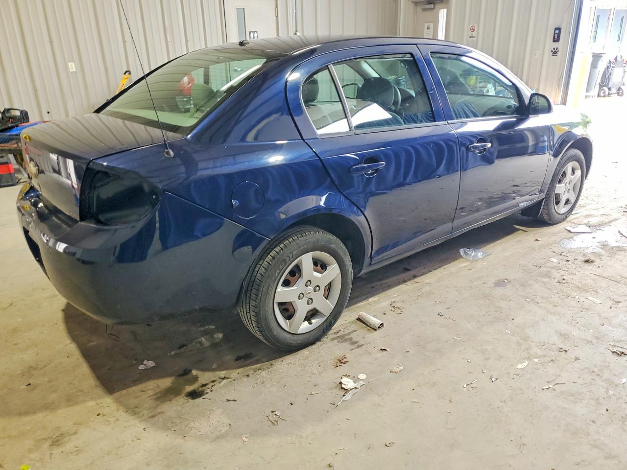 2008 Chevrolet Cobalt Ls Blue vin: 1G1AK58F987110593
