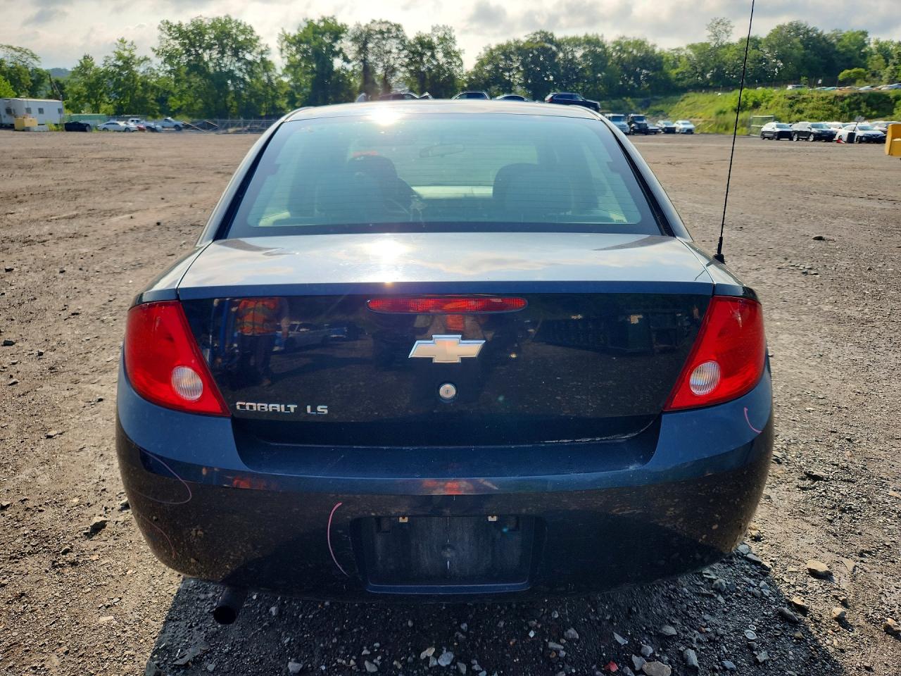 2008 Chevrolet Cobalt Ls Black vin: 1G1AK58F987331725