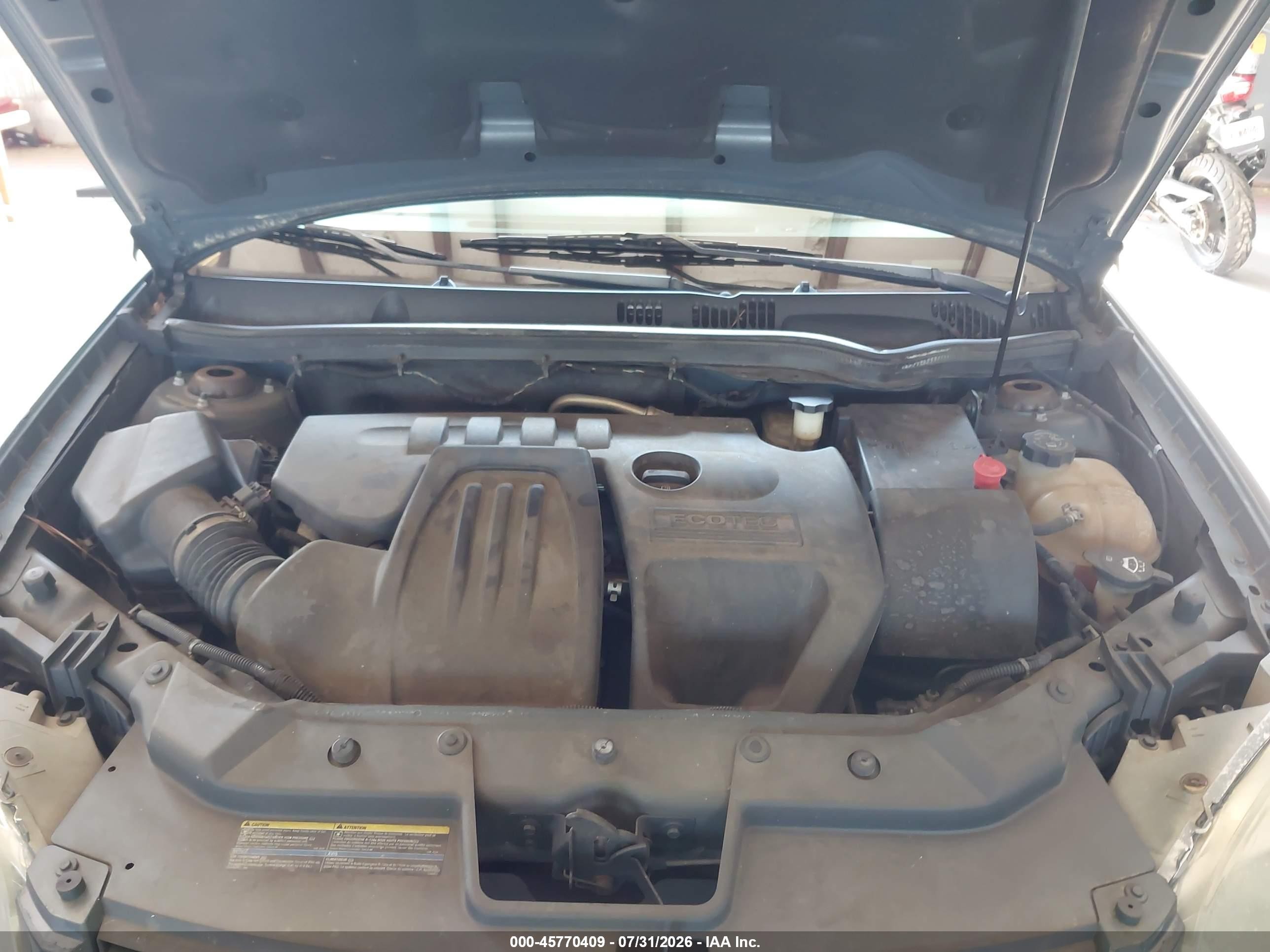 2005 Chevrolet Cobalt Ls Blue vin: 1G1AL12F257608225