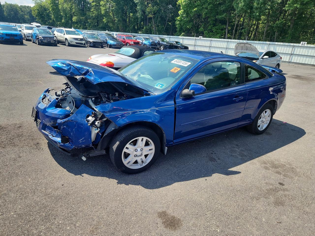 2005 Chevrolet Cobalt Ls Blue vin: 1G1AL12F457613314