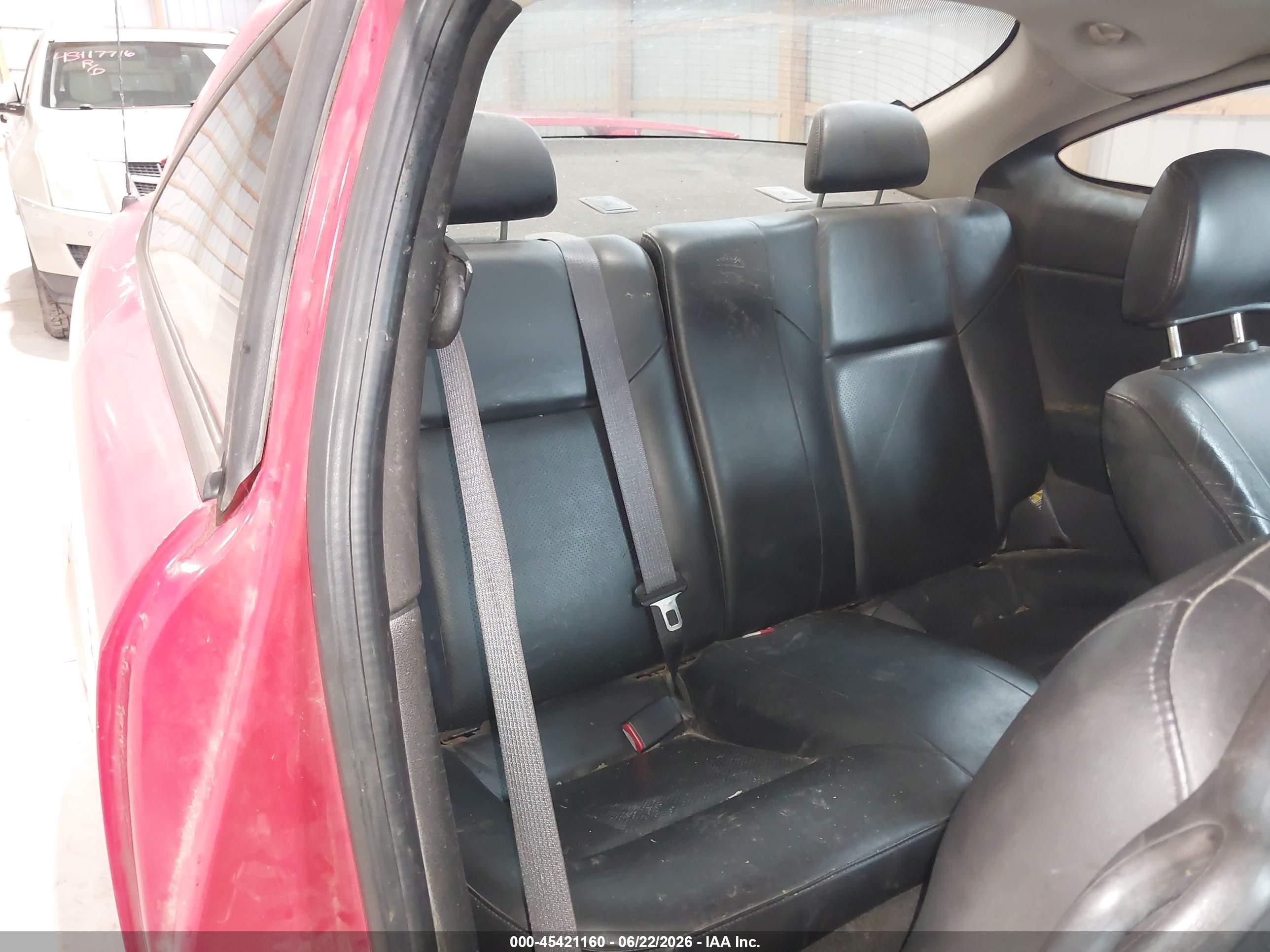 2005 Chevrolet Cobalt Ls Red vin: 1G1AL12F657554699