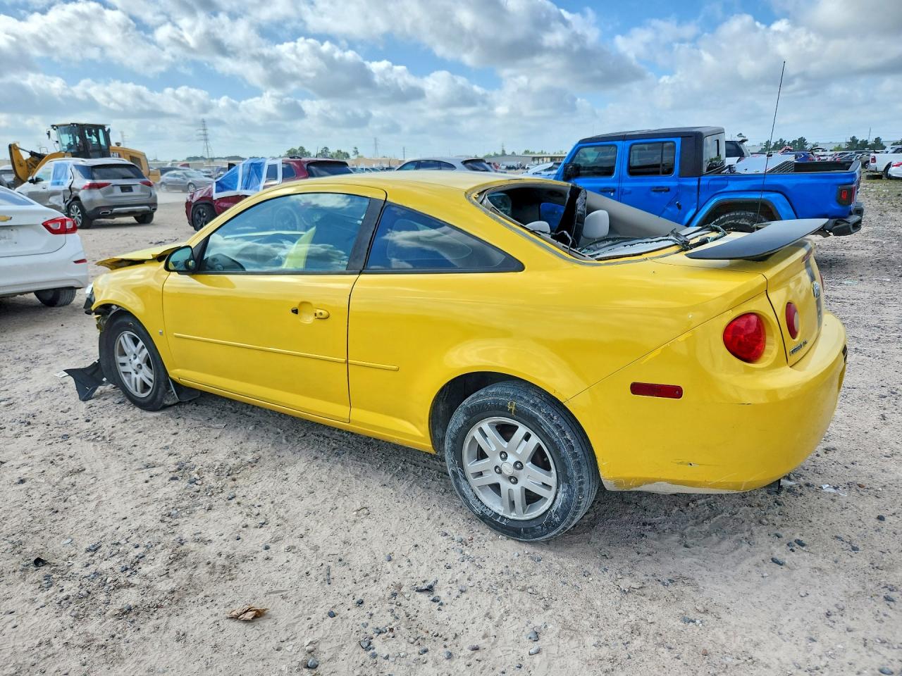 2005 Chevrolet Cobalt Ls Yellow vin: 1G1AL12F757572404
