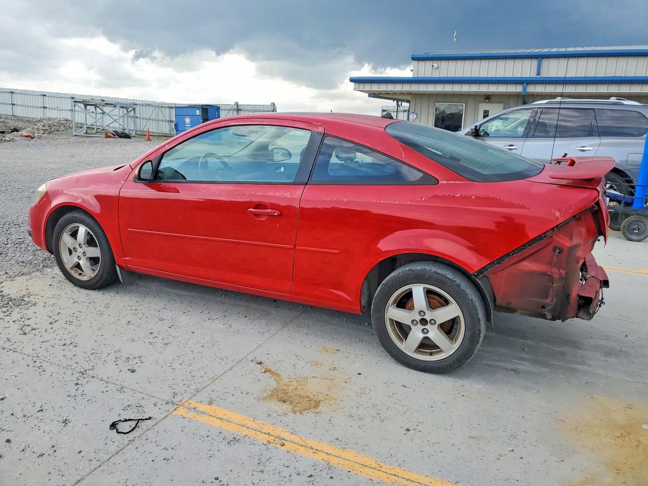 2005 Chevrolet Cobalt Ls Red vin: 1G1AL12F757666153