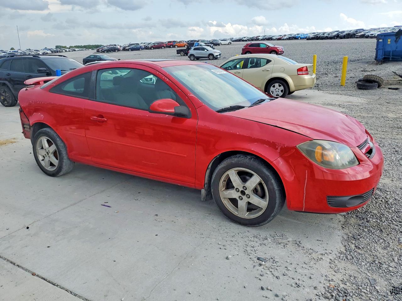 2005 Chevrolet Cobalt Ls Red vin: 1G1AL12F757666153