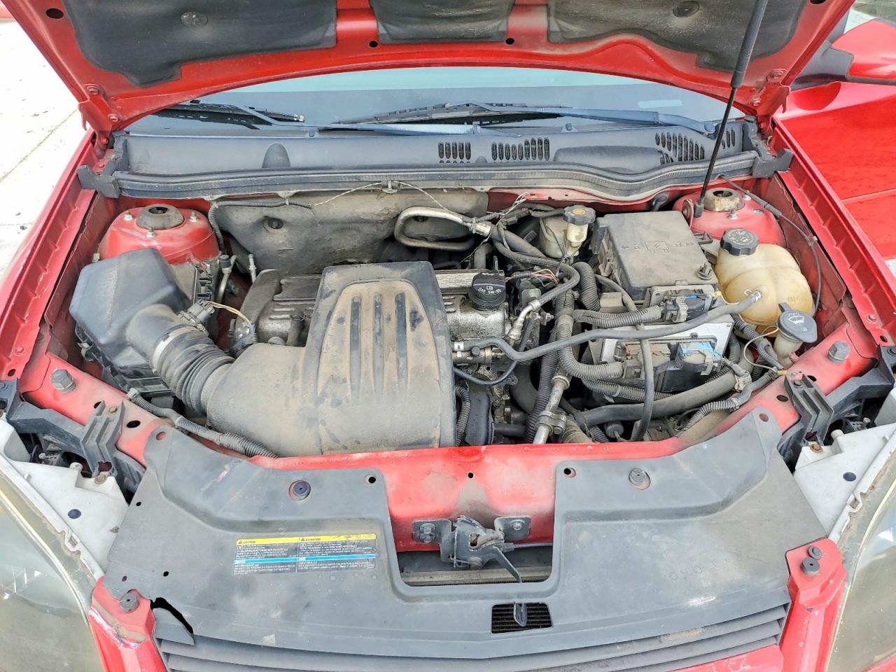 2005 Chevrolet Cobalt Ls Red vin: 1G1AL12F757666153