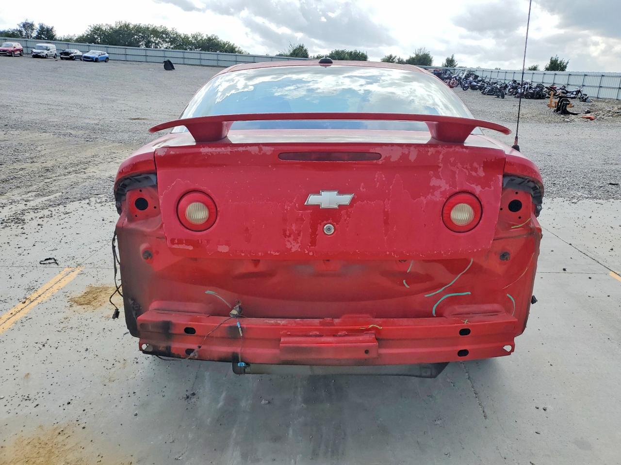 2005 Chevrolet Cobalt Ls Red vin: 1G1AL12F757666153