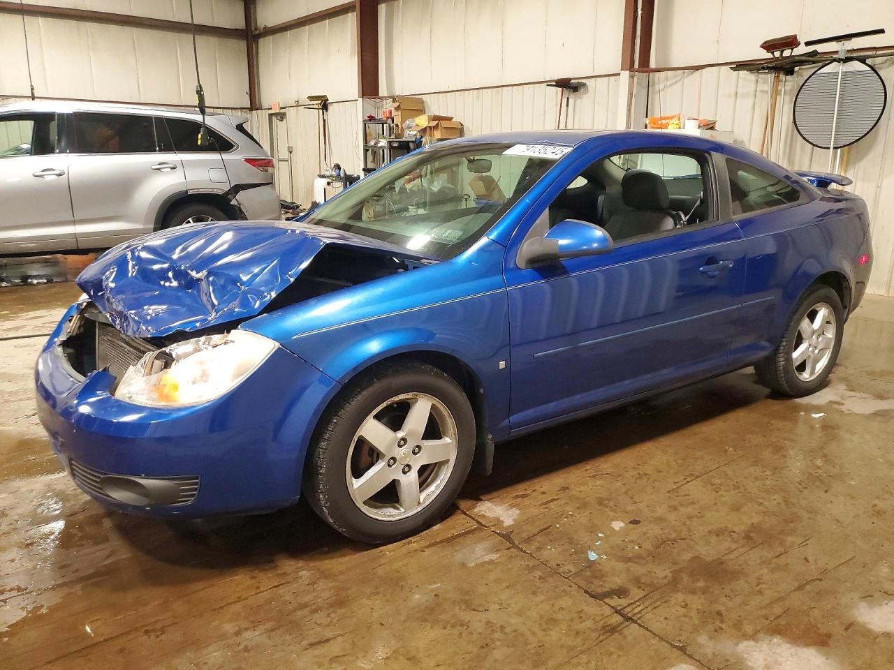 2005 Chevrolet Cobalt Ls Blue vin: 1G1AL12F857628267