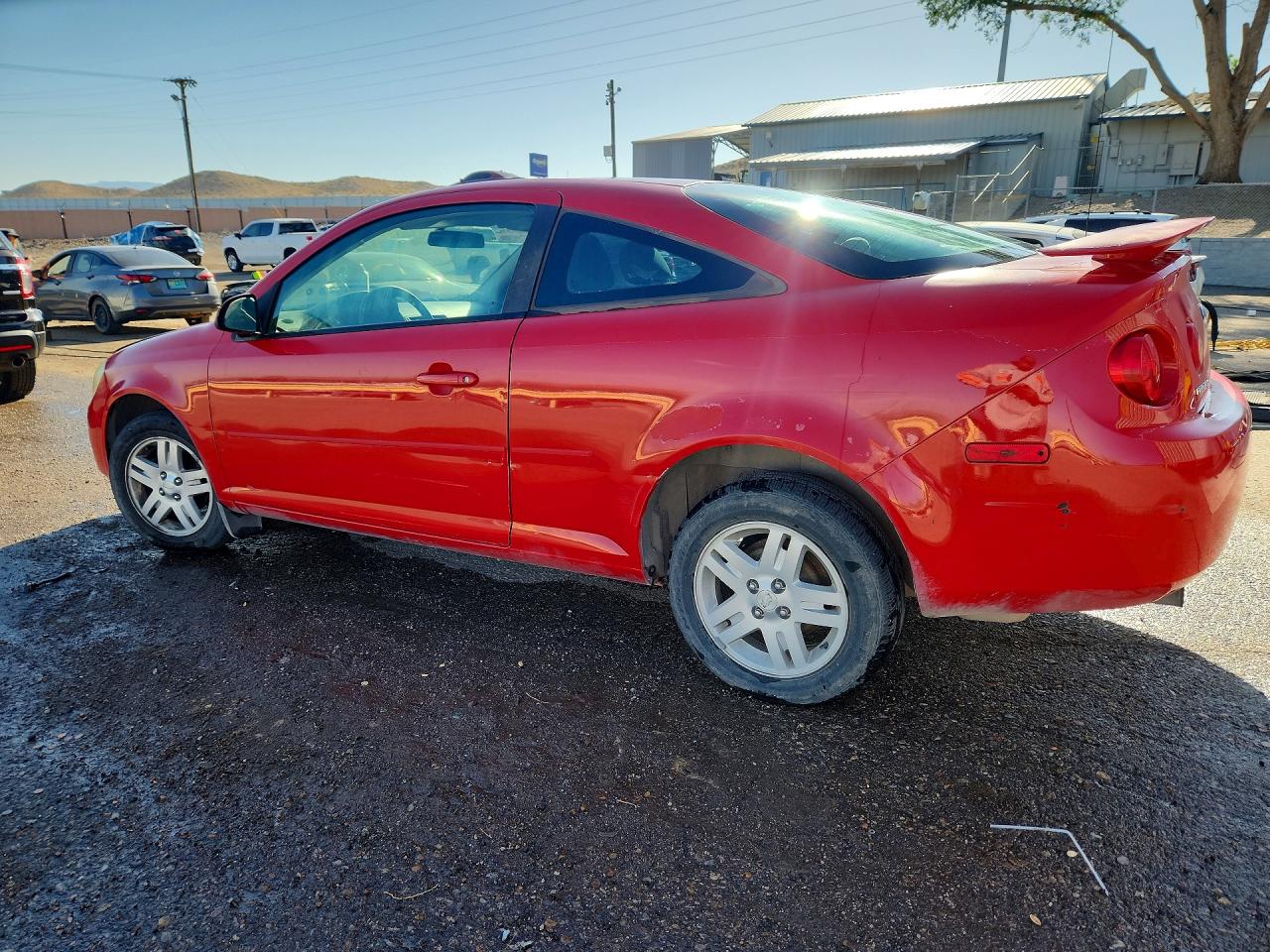 2005 Chevrolet Cobalt Ls Red vin: 1G1AL12FX57645135