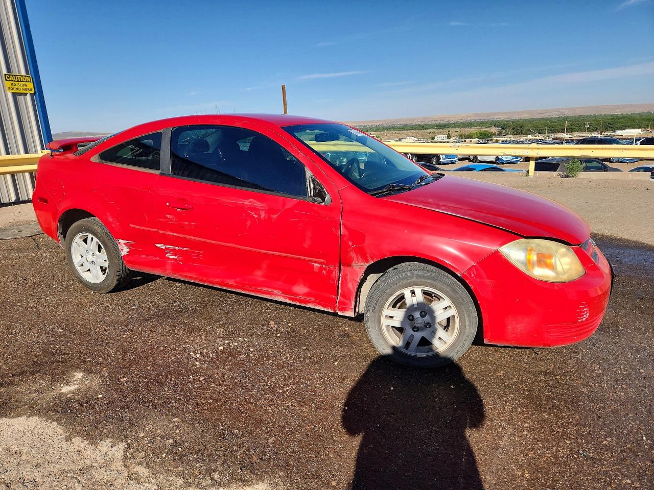 2005 Chevrolet Cobalt Ls Red vin: 1G1AL12FX57645135