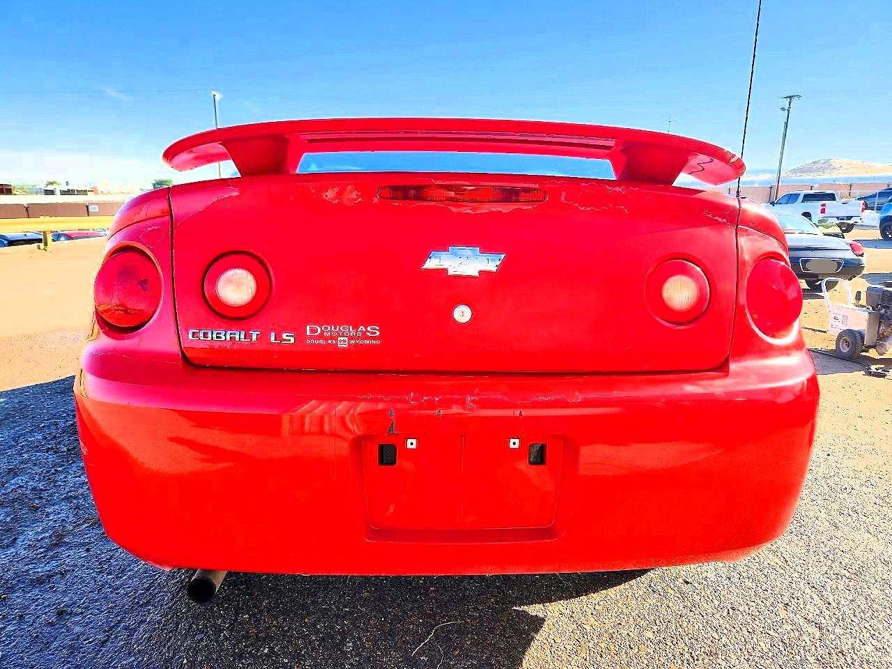 2005 Chevrolet Cobalt Ls Red vin: 1G1AL12FX57645135