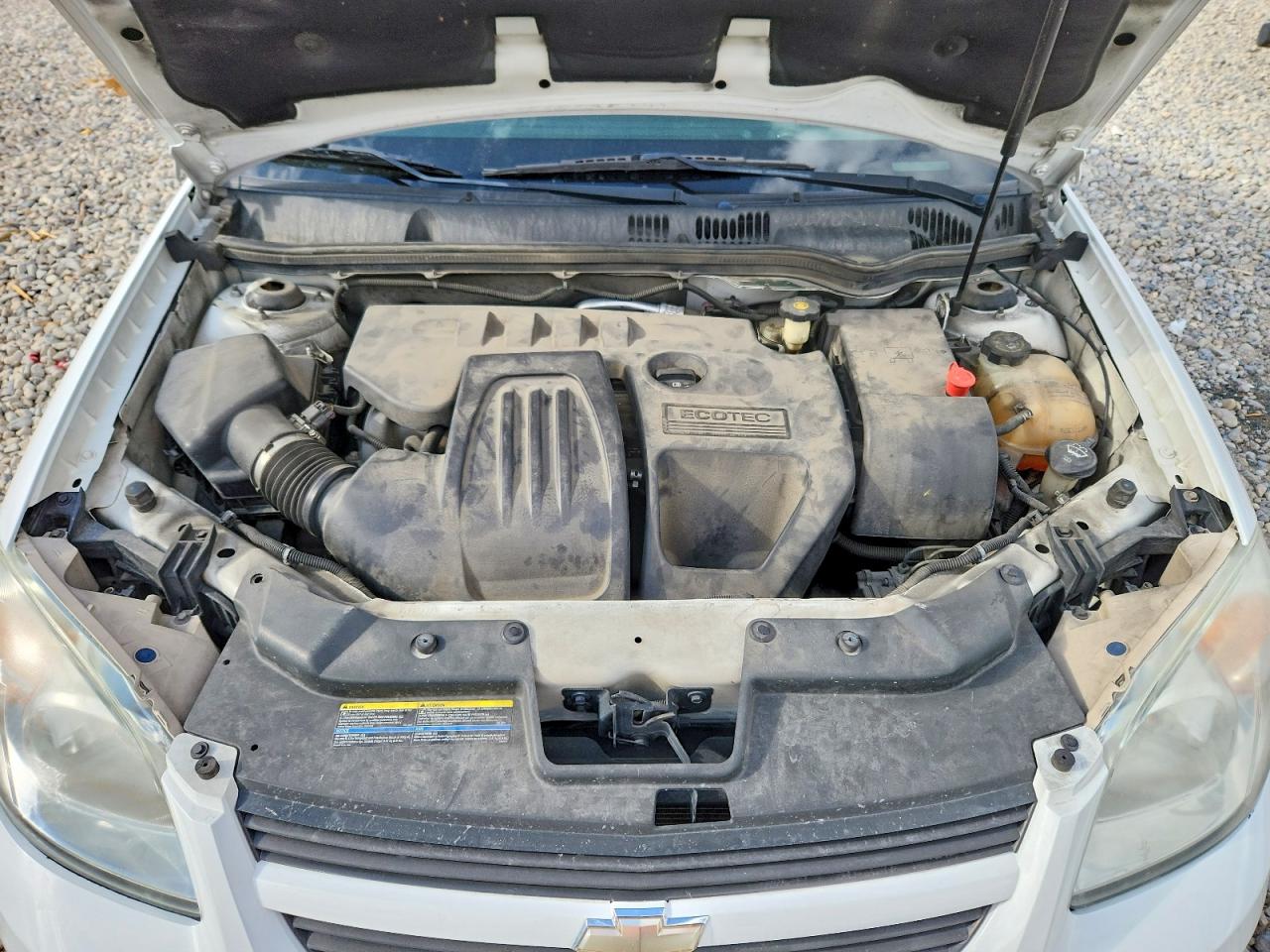 2005 Chevrolet Cobalt Ls White vin: 1G1AL14F957662747
