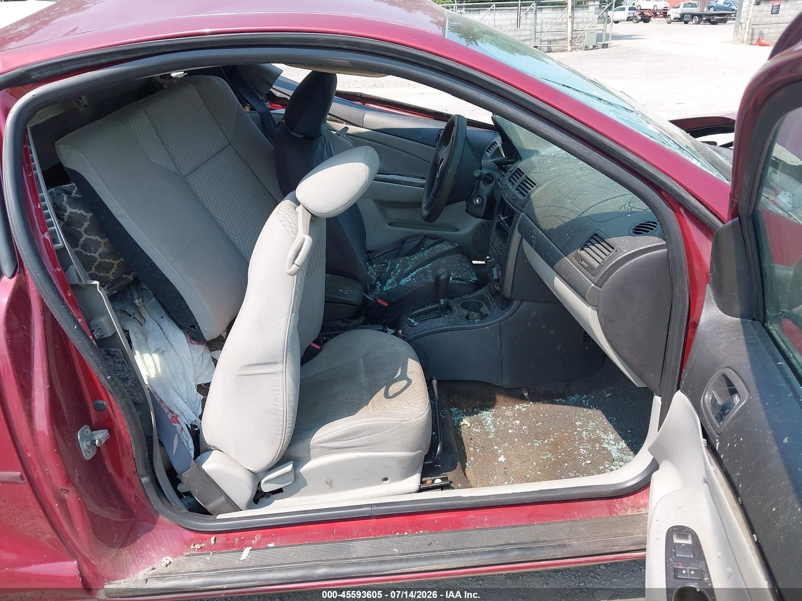 2007 Chevrolet Cobalt Lt Red vin: 1G1AL15F077101497