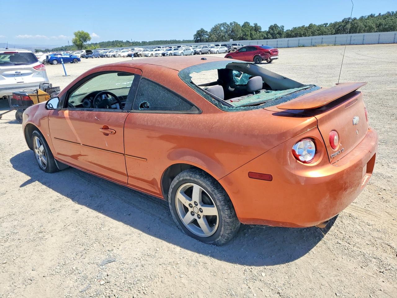 2007 Chevrolet Cobalt Lt Orange vin: 1G1AL15F077111950