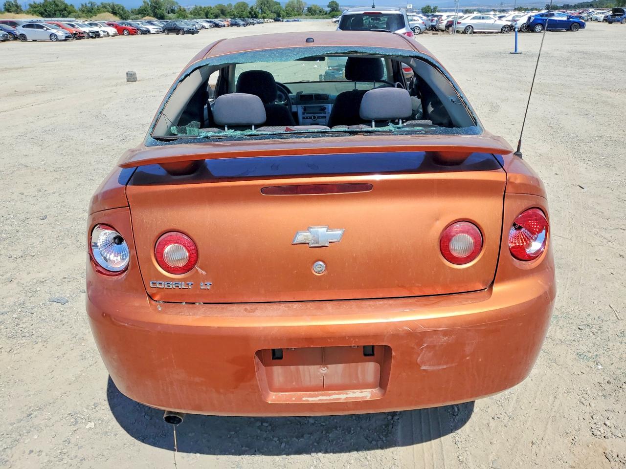 2007 Chevrolet Cobalt Lt Orange vin: 1G1AL15F077111950