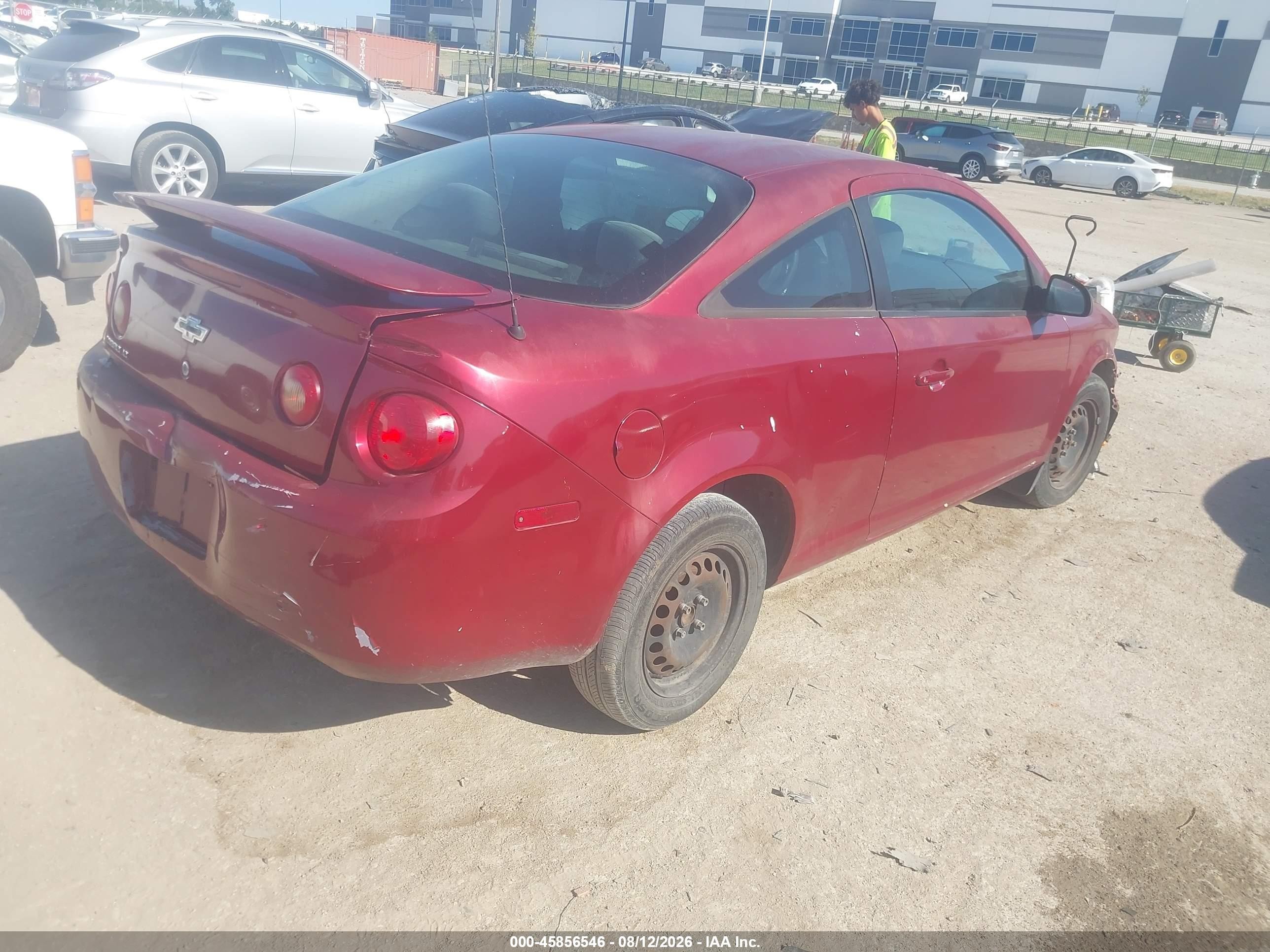2007 Chevrolet Cobalt Lt Red vin: 1G1AL15F077247849