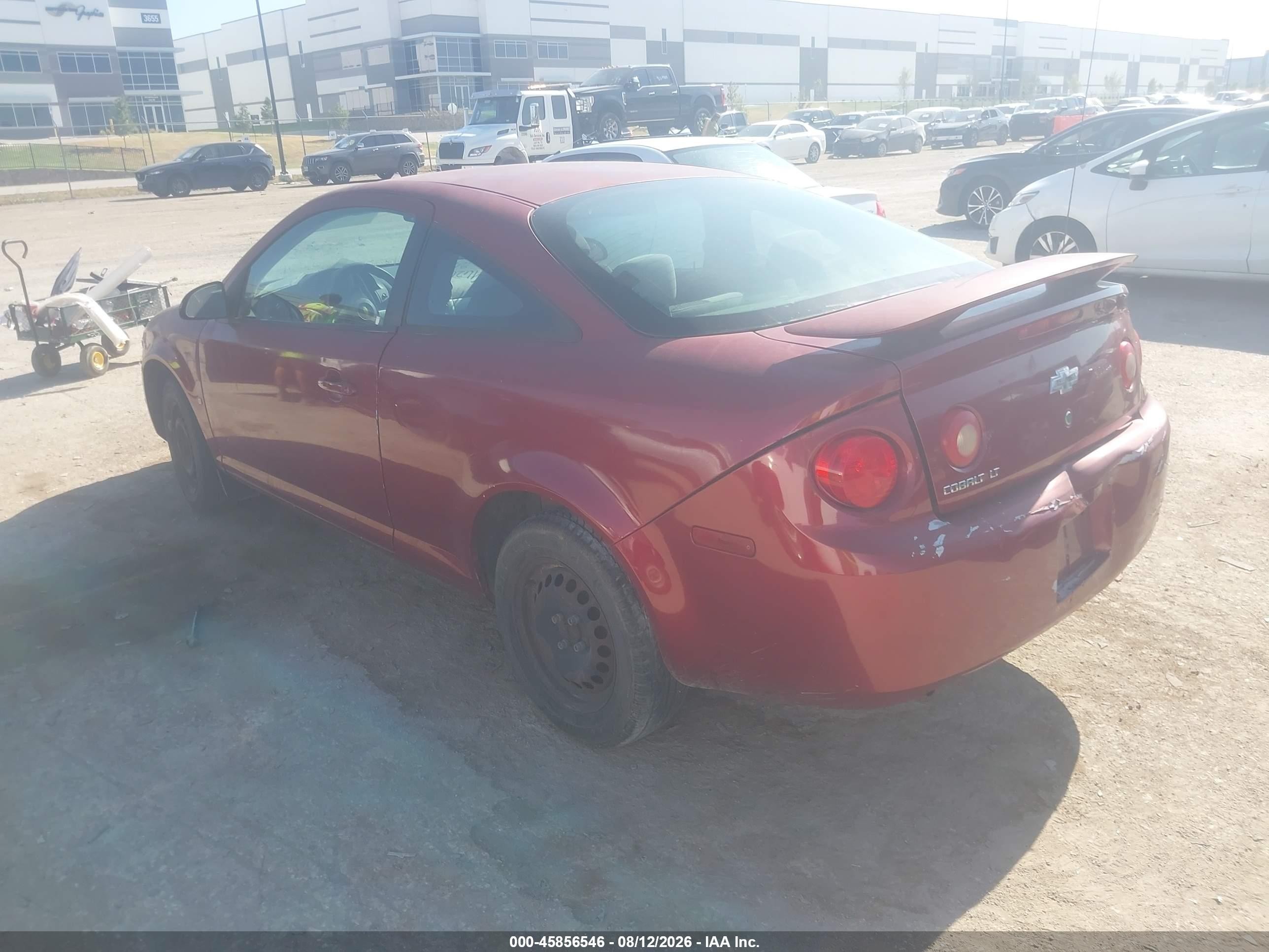 2007 Chevrolet Cobalt Lt Red vin: 1G1AL15F077247849