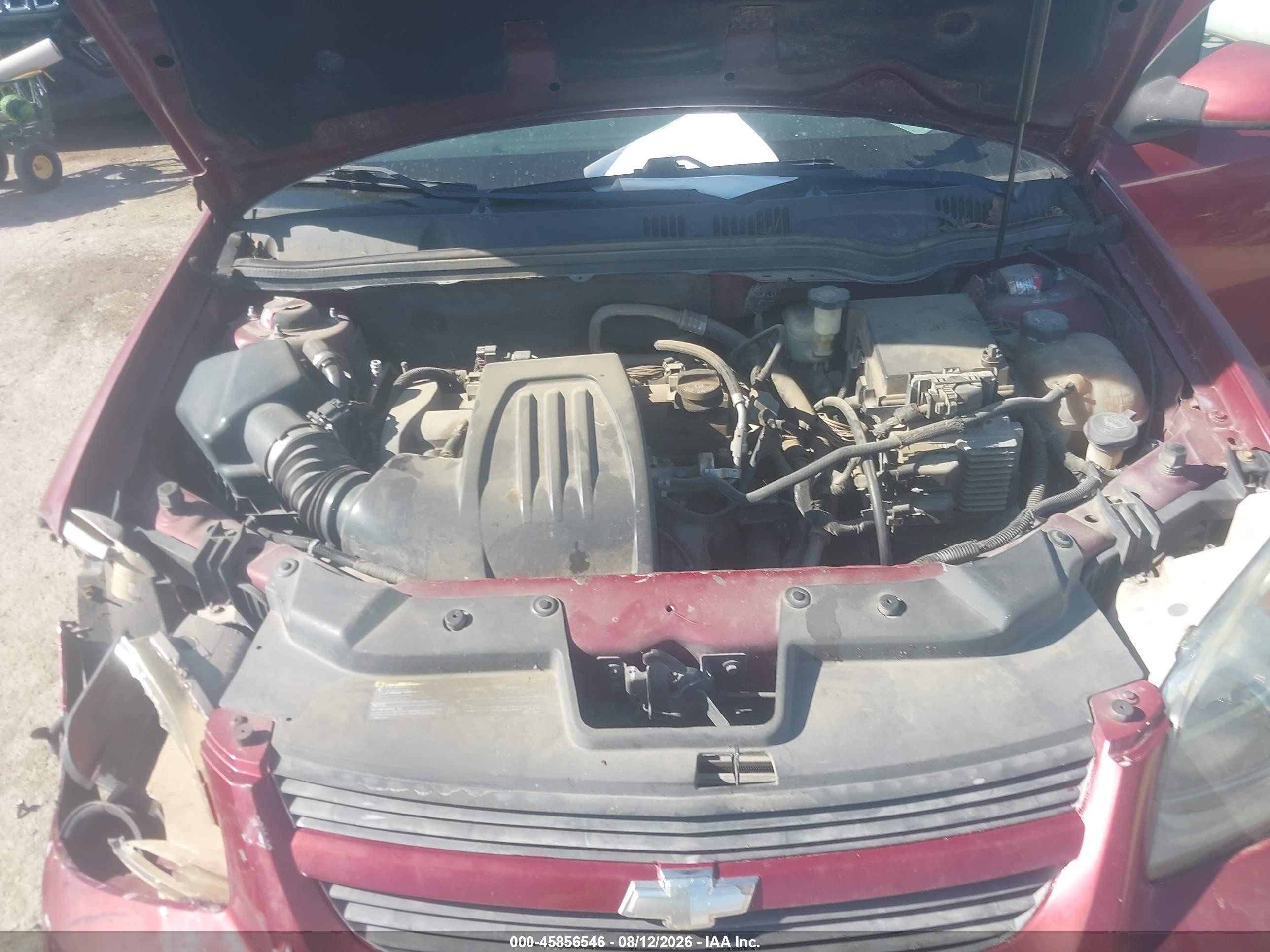 2007 Chevrolet Cobalt Lt Red vin: 1G1AL15F077247849