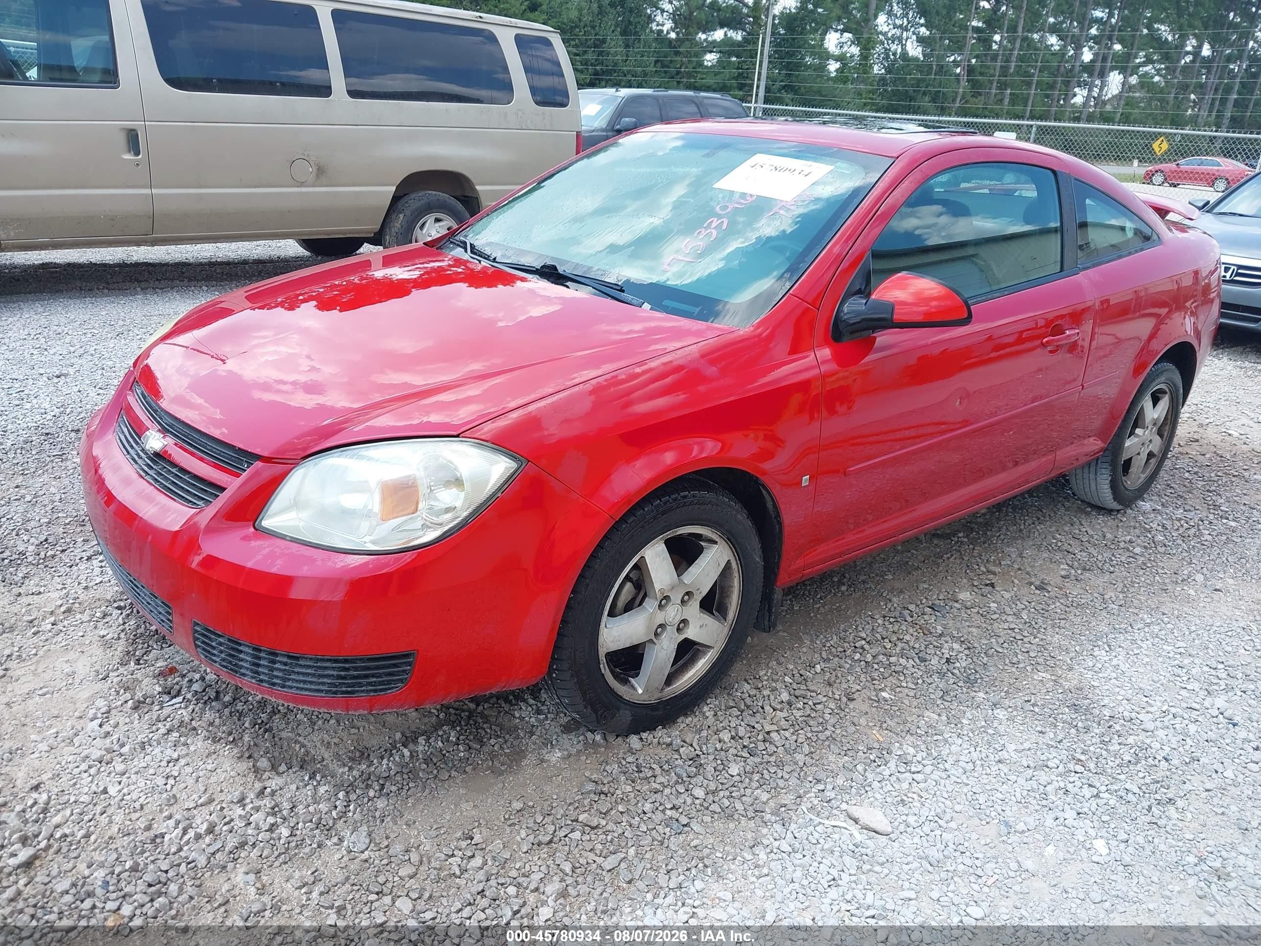 2006 Chevrolet Cobalt Lt Red vin: 1G1AL15F167753396
