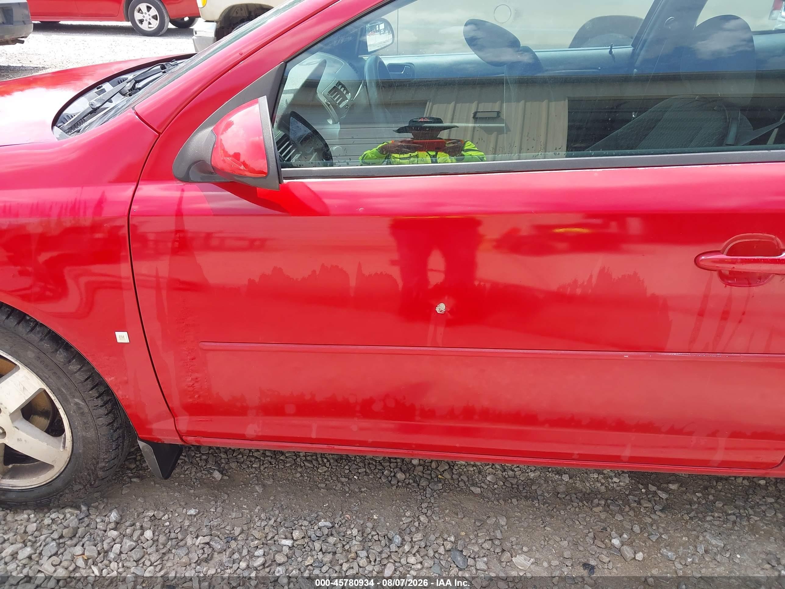 2006 Chevrolet Cobalt Lt Red vin: 1G1AL15F167753396