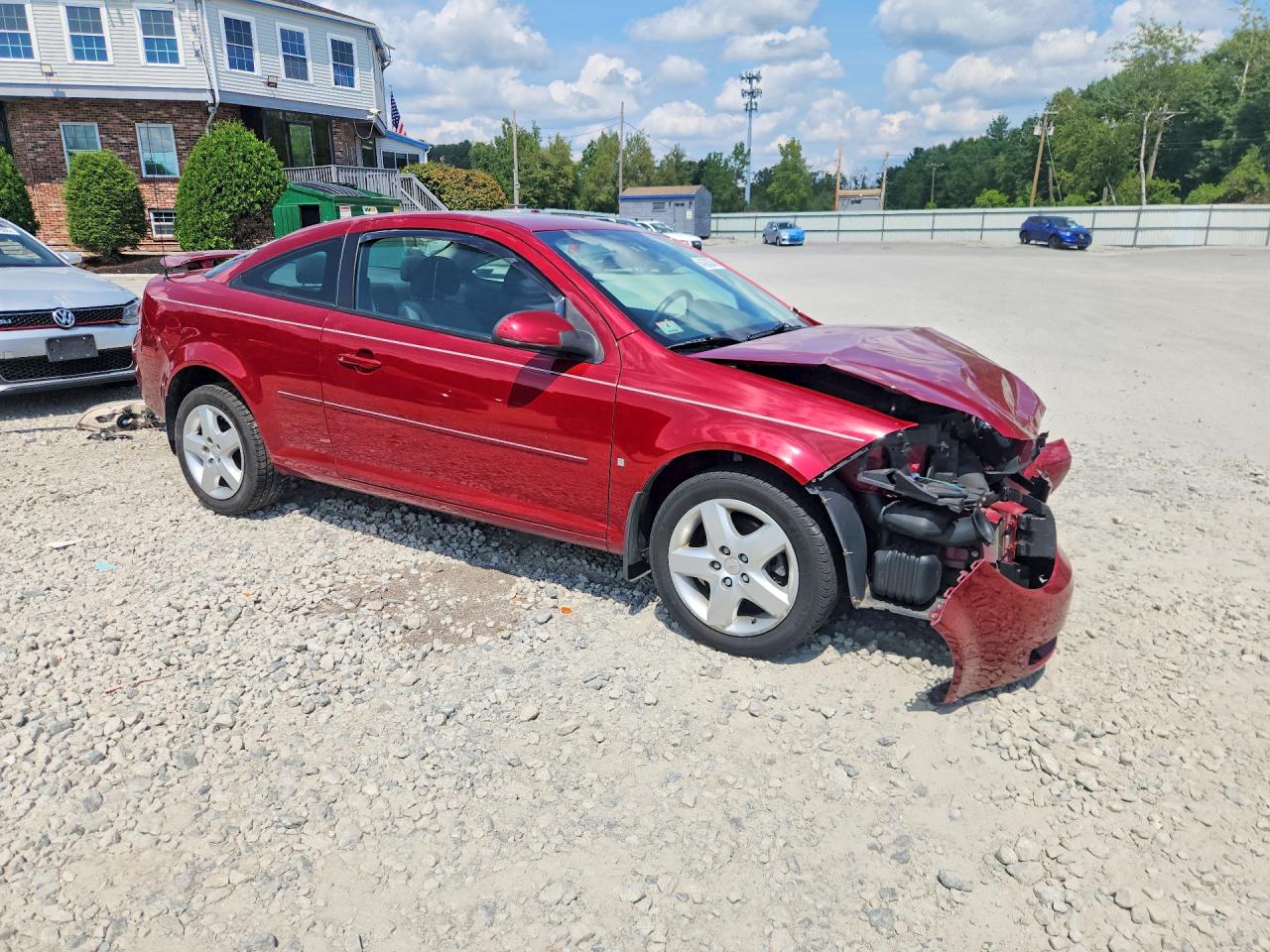 2007 Chevrolet Cobalt Lt Красный vin: 1G1AL15F177244099