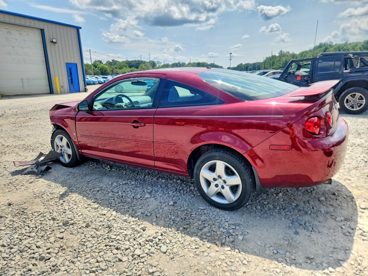 2007 Chevrolet Cobalt Lt Красный vin: 1G1AL15F177244099