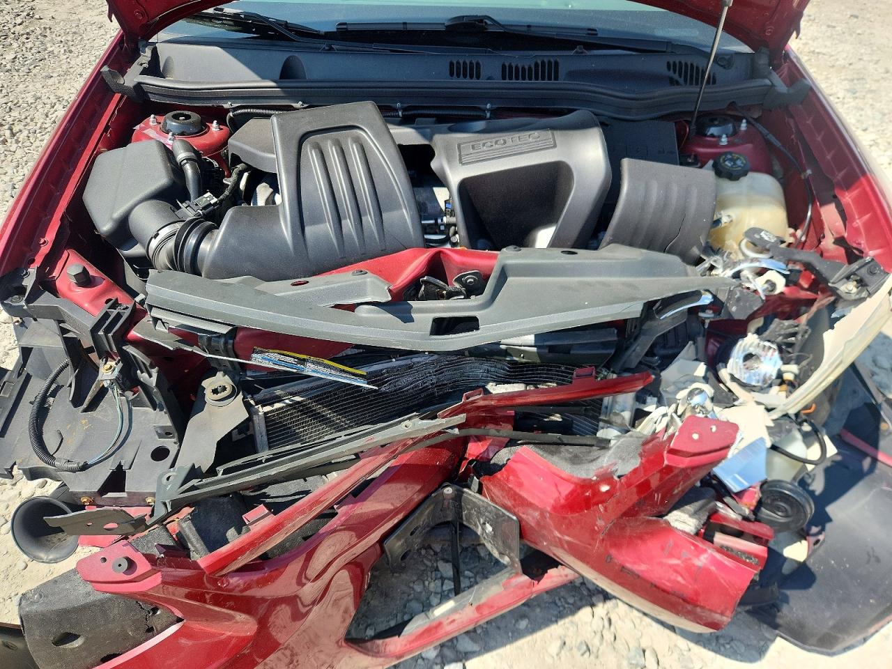 2007 Chevrolet Cobalt Lt Красный vin: 1G1AL15F177244099